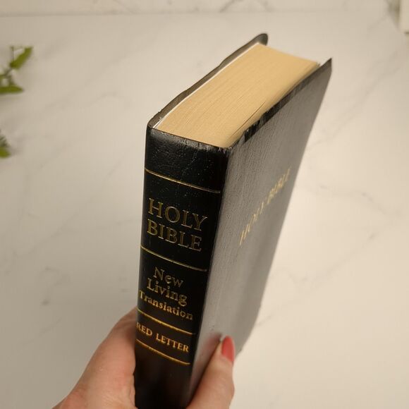 Holy Bible New Living Translation Red Letter Tyndale Gift & Award Edition 1997 - Picture 8 of 11